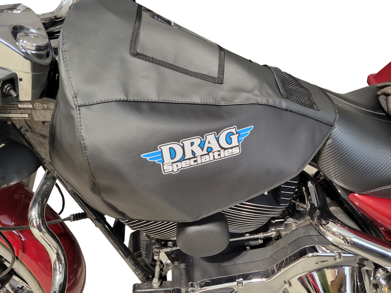 DRAG SPECIALTIES, DRAG SPECIALTIES Fuel Tank Service Cover X80-6028 for Dyna, Softail, Touring, and Trike Models
