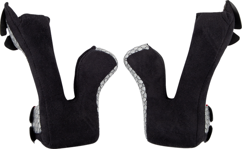 Z1R, Z1R Youth F.I. Cheek Pads - Small, 20 mm - Black - Part Number 0134-3054