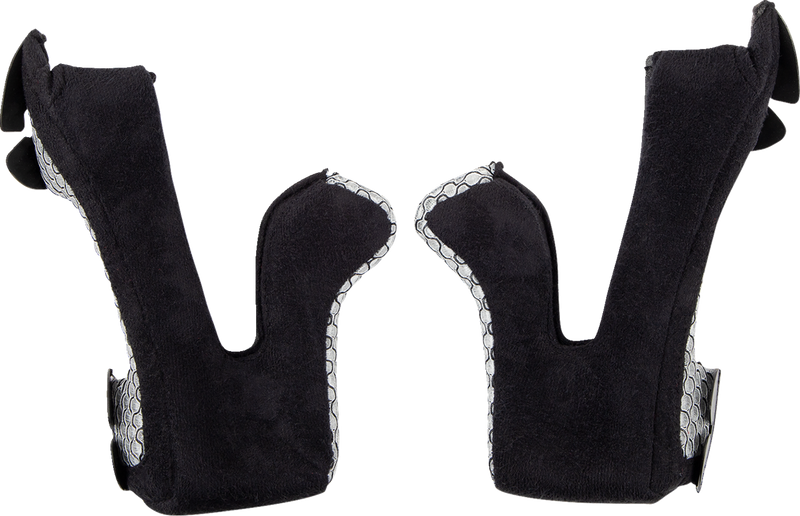 Z1R, Z1R Youth F.I. Cheek Pads - Black - 10 mm - Large (Part Number 0134-3056)