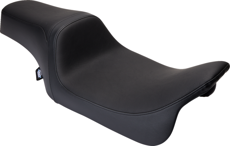 DRAG SPECIALTIES SEATS, DRAG SPECIALTIES SEATS Predator 1Up Seat - Vinyl Black for FLH 2008-2023 Part 0801-1480