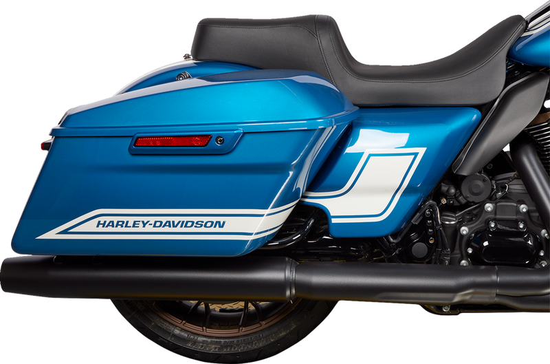 DRAG SPECIALTIES SEATS, DRAG SPECIALTIES SEATS Predator 1Up Seat - Vinyl Black for FLH 2008-2023 Part 0801-1480
