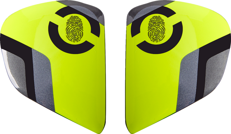 ARAI HELMETS, ARAI HELMETS Vas-V Side Pods - Face - Fluorescent Yellow 025726