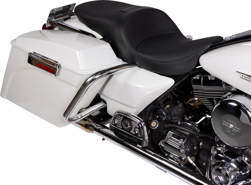 DRAG SPECIALTIES SEATS, DRAG SPECIALTIES SEATS Freedom Seat - Vinyl - Smooth - FLH 1997-2007 | Part #08011503-4676A