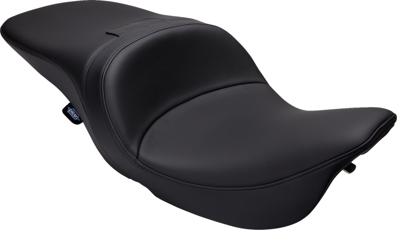DRAG SPECIALTIES SEATS, DRAG Specialties Seats Freedom Seat - Solar Leather Black for Harley FLH 1997-2007 (Part #08011508-4676E)