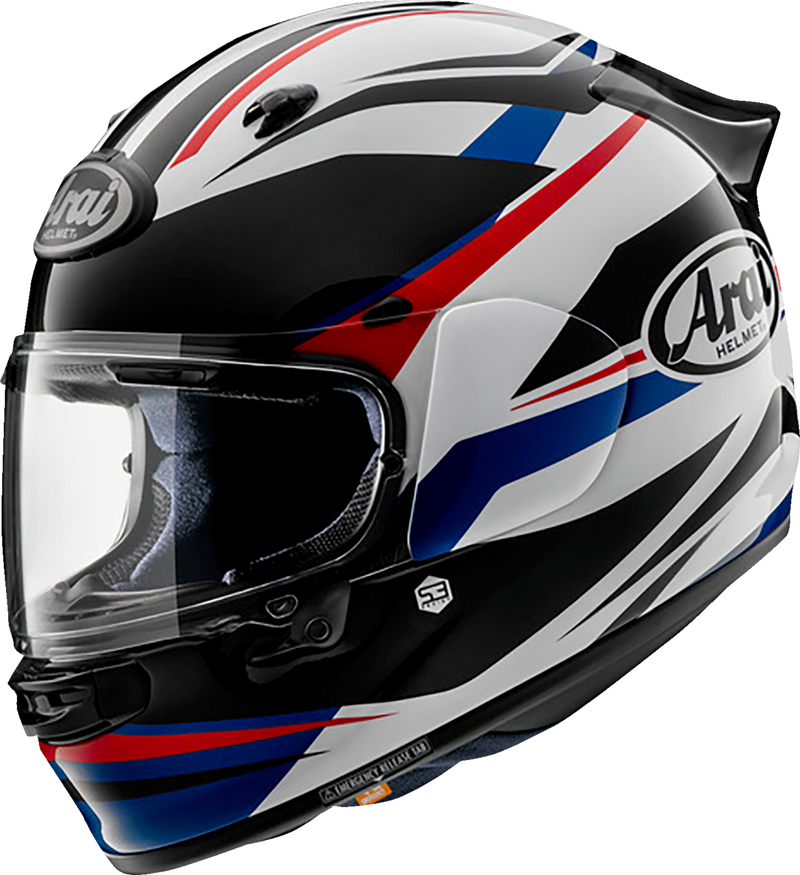 ARAI HELMETS, ARAI Helmets Quantum-X Ray 2XL Helmet with VAS-Max Vision Shield and Advanced Ventilation