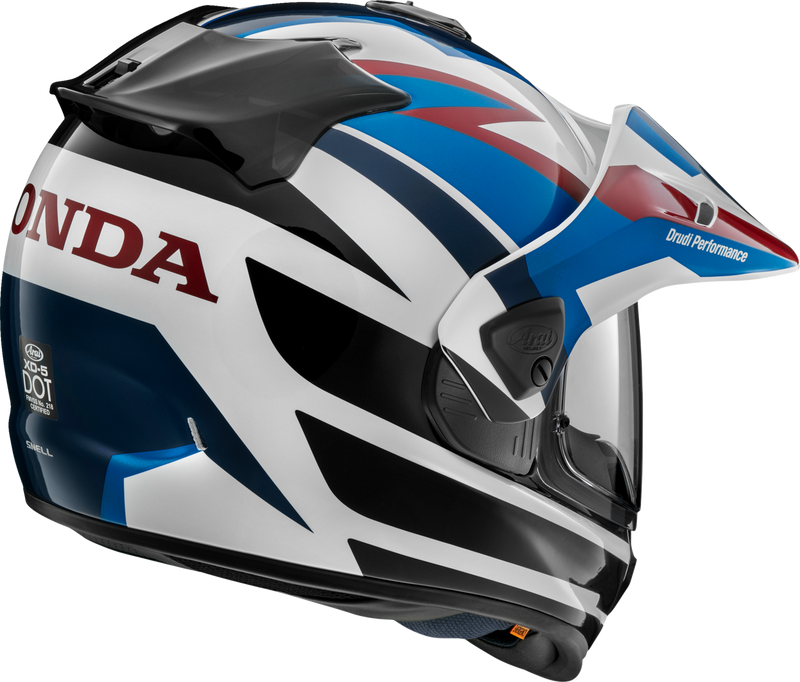 ARAI HELMETS, ARAI HELMETS XD-5 Helmet for Honda Africa Twin - Blue, Small (Part #0140-0387)