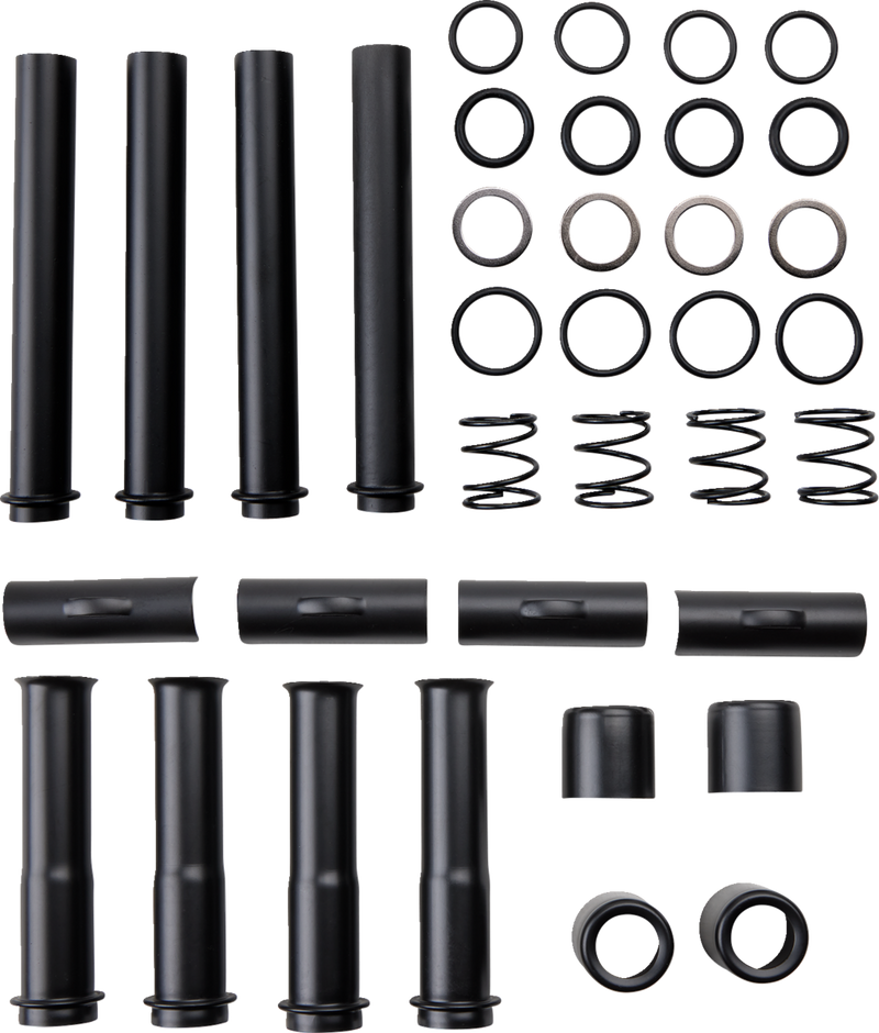 DRAG SPECIALTIES M8 Pushrod Tube Kit in Black – Part Number 78052B