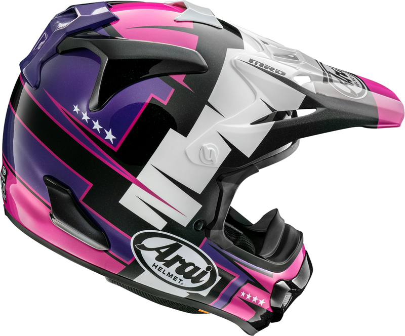 ARAI HELMETS, ARAI Helmets VX-Pro4 Battle Purple Helmet - Extra Large (Part Number 0110-8715)