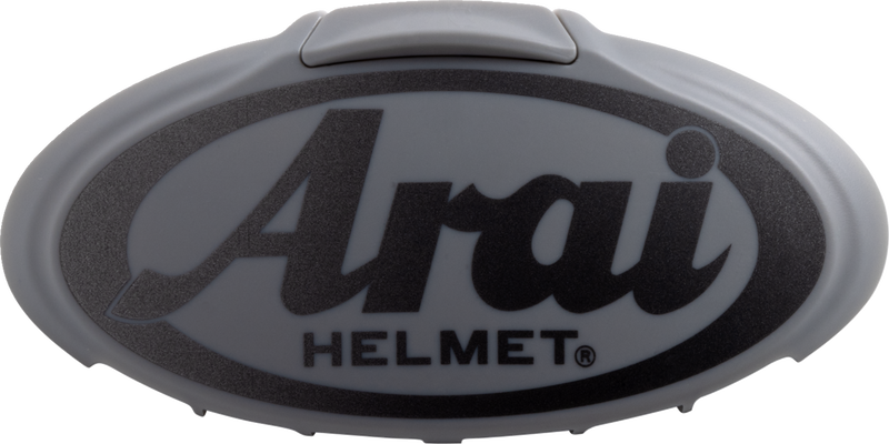 ARAI HELMETS, ARAI HELMETS 3D Arai Logo Duct - Metal Silver/Gray (Part 102111)