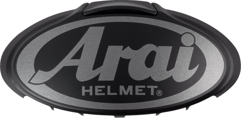 ARAI HELMETS, ARAI Helmets 3D Arai Logo Duct - Black and Light Gray for Contour-X Helmets, Part 102104