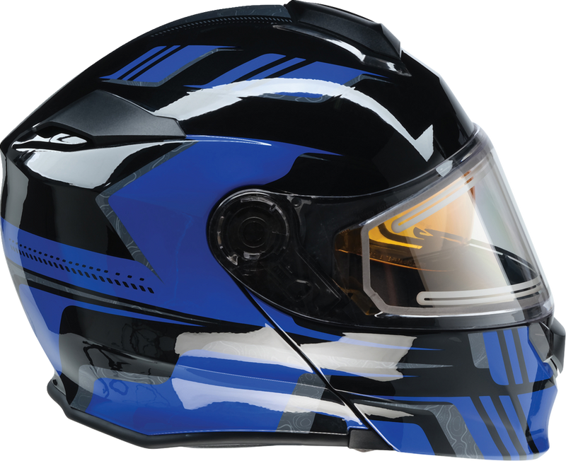 Z1R, Z1R Solaris 2.0 Helmet - First Tracks Electric Dual Pane Shield - Large by Z1R - Part No. 0120-0834