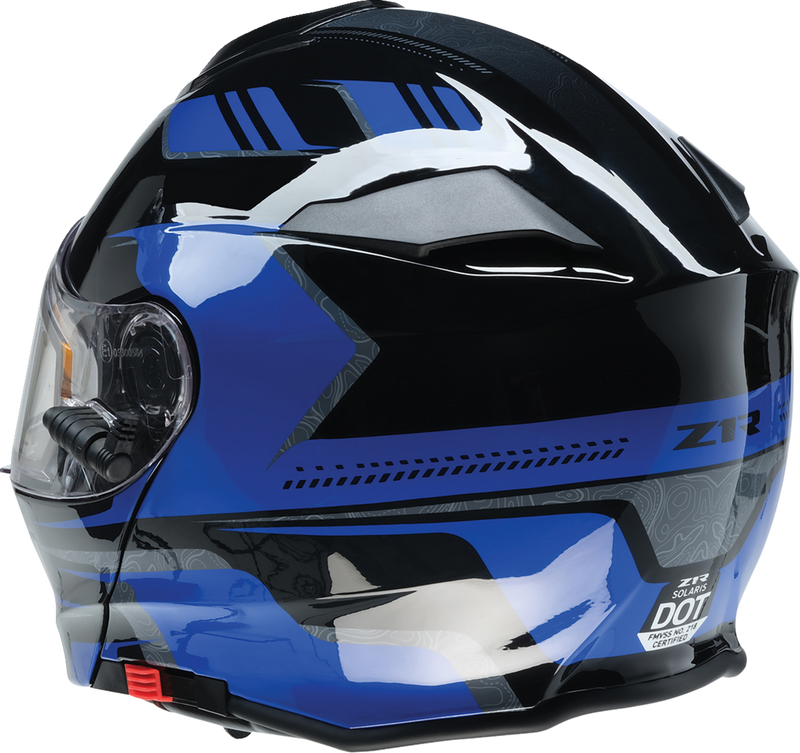 Z1R, Z1R Solaris 2.0 Helmet First Tracks Electric Dual Pane by Z1R, Part 0120-0836, 2XL