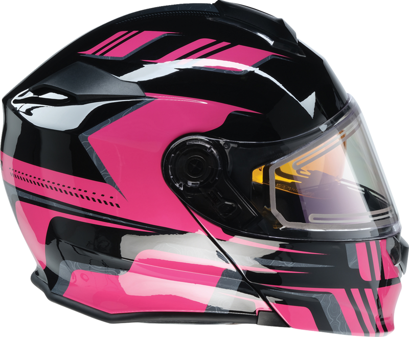 Z1R, Z1R Solaris 2.0 Helmet First Tracks Electric Dual Pane with Amber Sun Visor - XS by Z1R, Part 0120-0843
