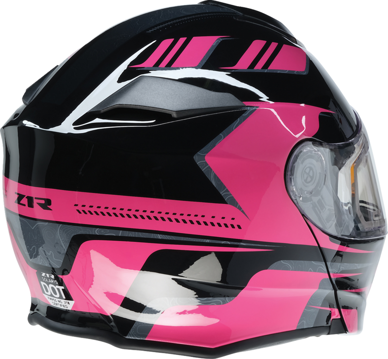 Z1R, Z1R Solaris 2.0 Helmet First Tracks Electric Dual Pane with Amber Sun Visor - XS by Z1R, Part 0120-0843