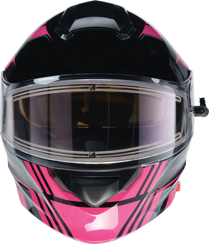 Z1R, Z1R Solaris 2.0 Helmet First Tracks Electric Dual Pane Shield Large Black/Pink - Part 0120-0846