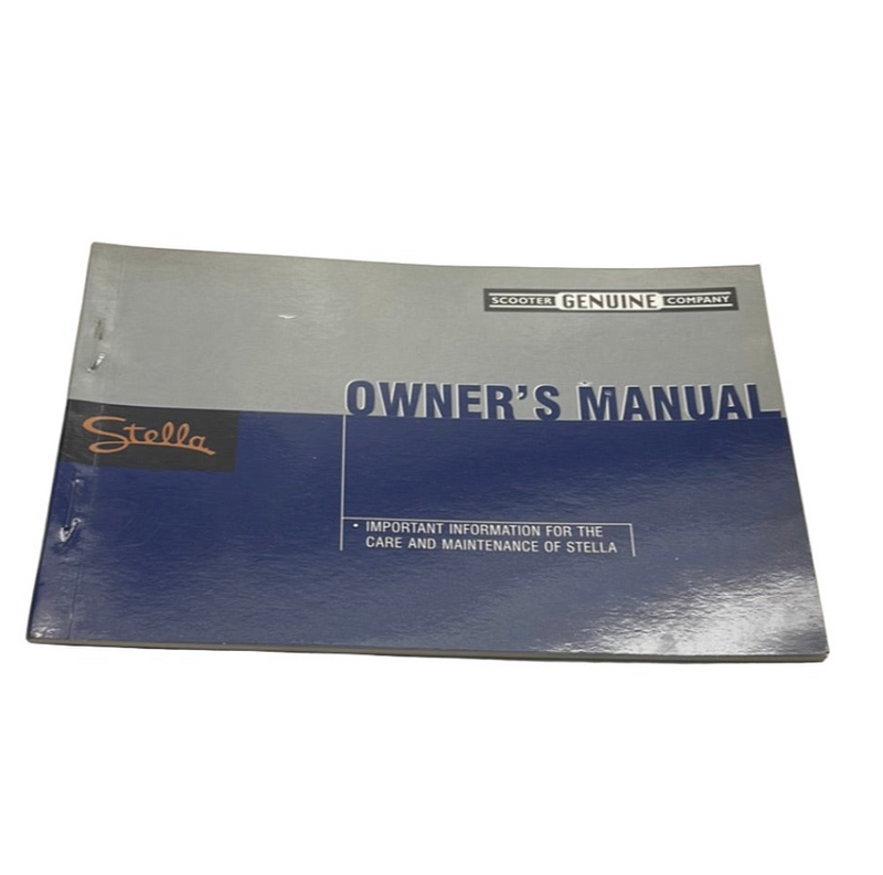 Genuine Stella 4T Owner's Manual