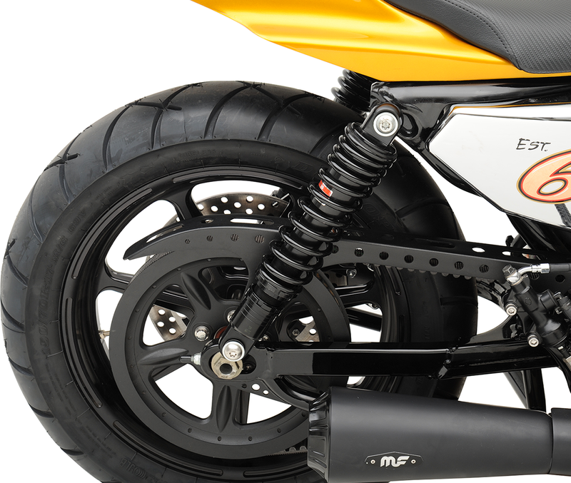 DRAG SPECIALTIES SHOCKS, Drag Specialties C16-0154AB Premium Ride-Height Adjustable Shocks - 13 inch - Black