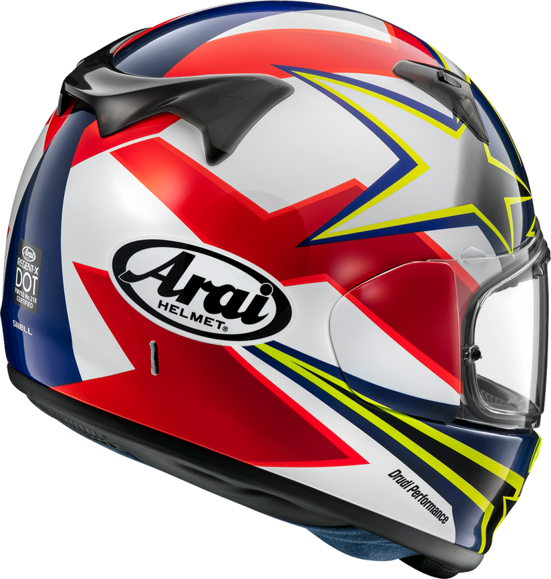 ARAI HELMETS, ARAI HELMETS Regent-X Stars & Stripes Dark Helmet 2XL (Part Number 0101-17468)