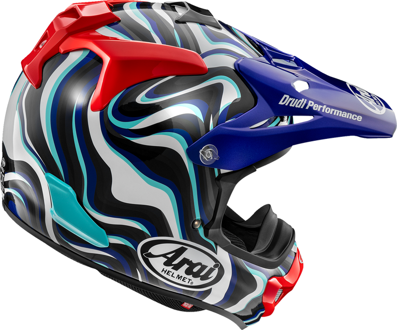 ARAI HELMETS, ARAI HELMETS VX-Pro4 Stream Helmet - Blue, Medium (Part Number 0110-8877)