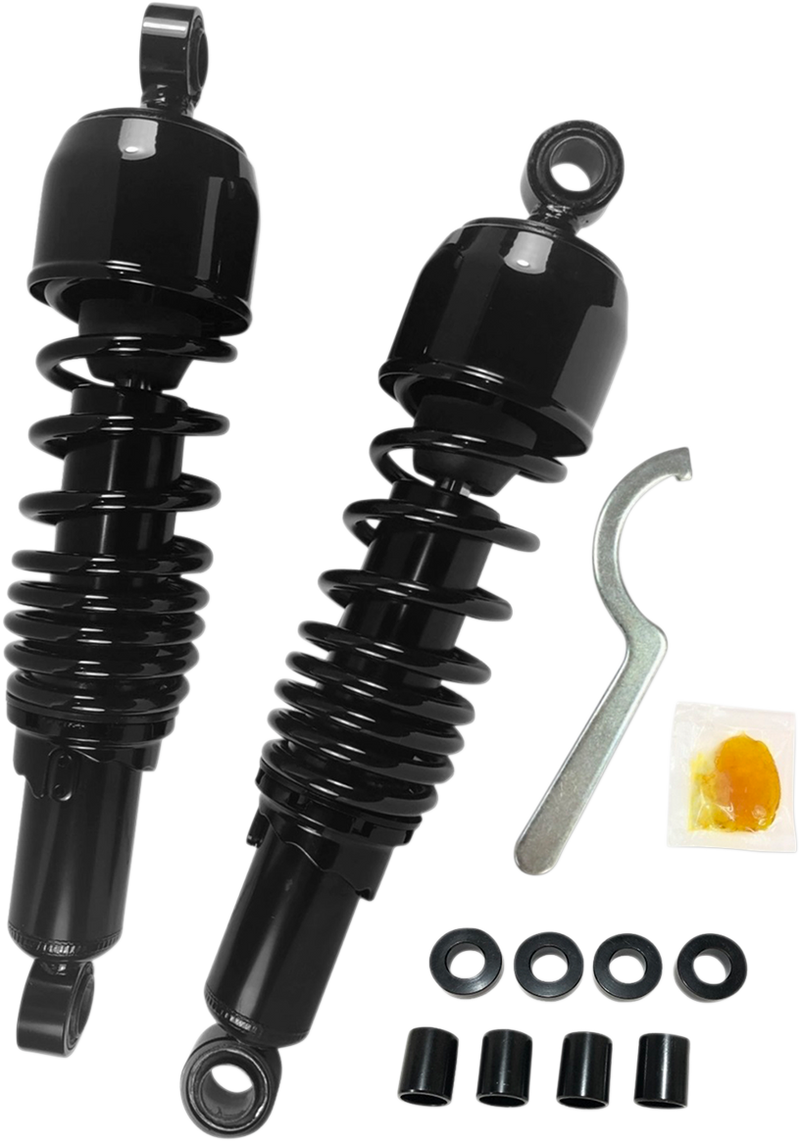 DRAG SPECIALTIES SHOCKS, Drag Specialties Shocks Replacement Shock Absorbers - 12.5 Inch Black C16-0132NUGB