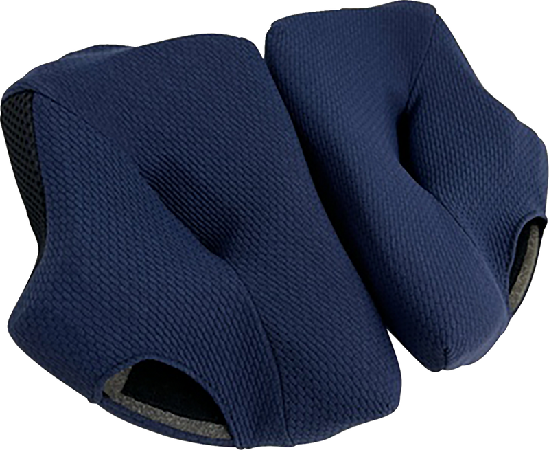 ARAI HELMETS, ARAI Helmets XD-5 Cheek Pads - 12 mm Replacement Part (Part Number 055382)
