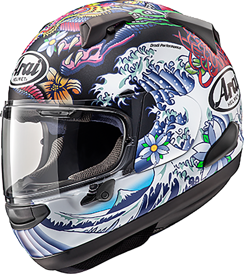 ARAI HELMETS, Arai Helmets Quantum-X Helmet Oriental Black Frost XS - Model 0101-17705