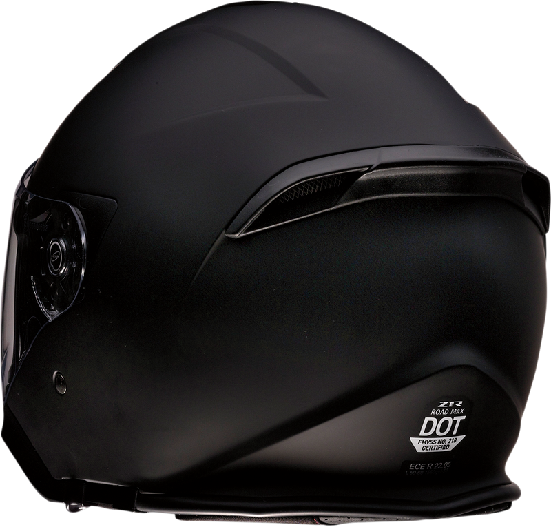 Z1R, Z1R Road Maxx 2.0 Helmet in Flat Black (4XL) - Model 0104-3369