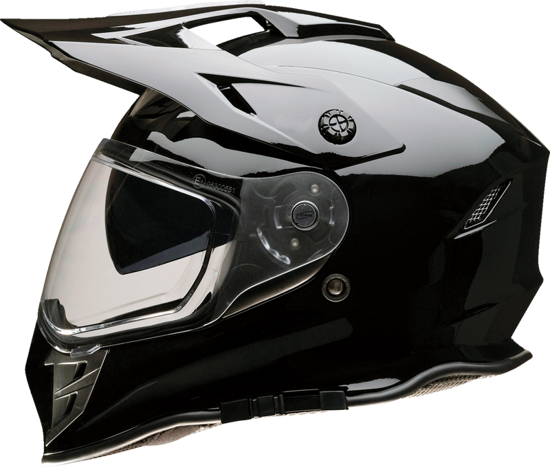 Z1R, Z1R Range 2.0 Helmet - Solid Black, Small - Lightweight Dual-Density EPS Liner and Versatile Design