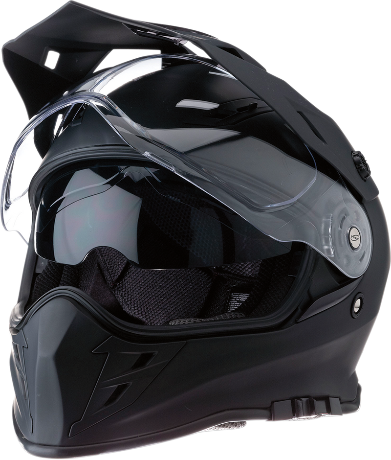Z1R, Z1R Range 2.0 Helmet - Solid Flat Black - Extra Small (Size XS) - Part 0140-0465
