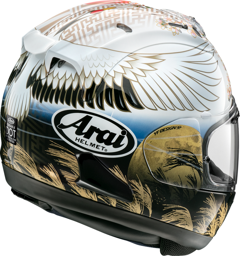 ARAI HELMETS, ARAI HELMETS Corsair-X Tsubasa Helmet - Small with VAS Shield Mechanism and Advanced Features