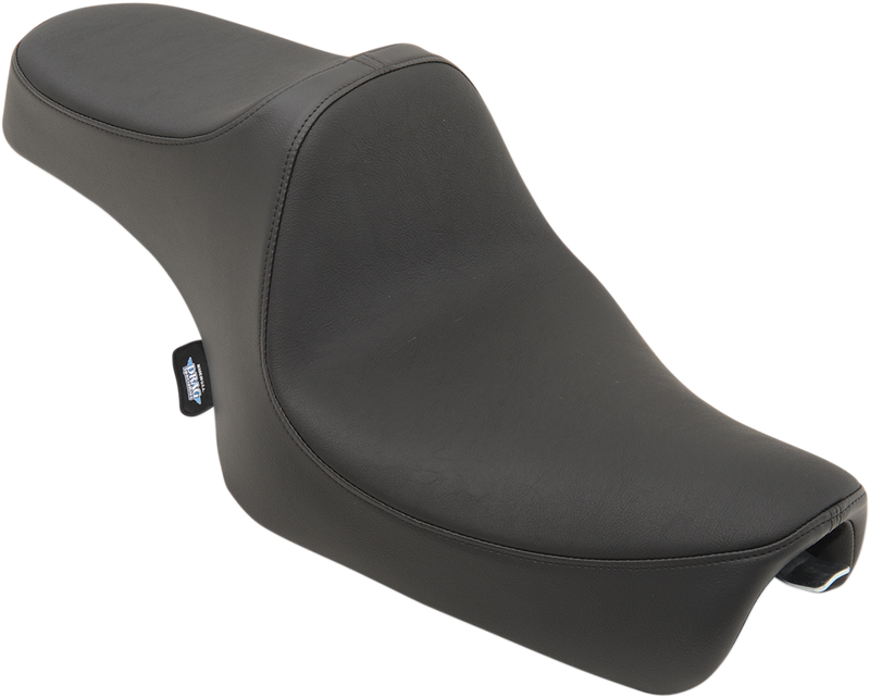 DRAG SPECIALTIES SEATS, DRAG SPECIALTIES SEATS Predator III Seat for FL/FX 2018-2023, Smooth Finish - Part Number 0802-1144