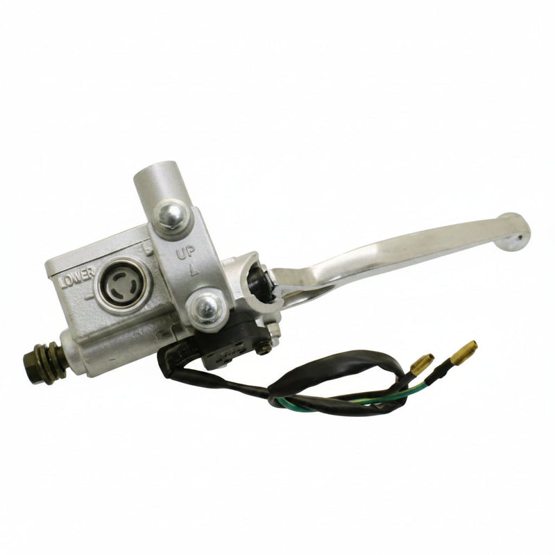 Universal Parts Front Right Master Cylinder w/ Mirror Mount