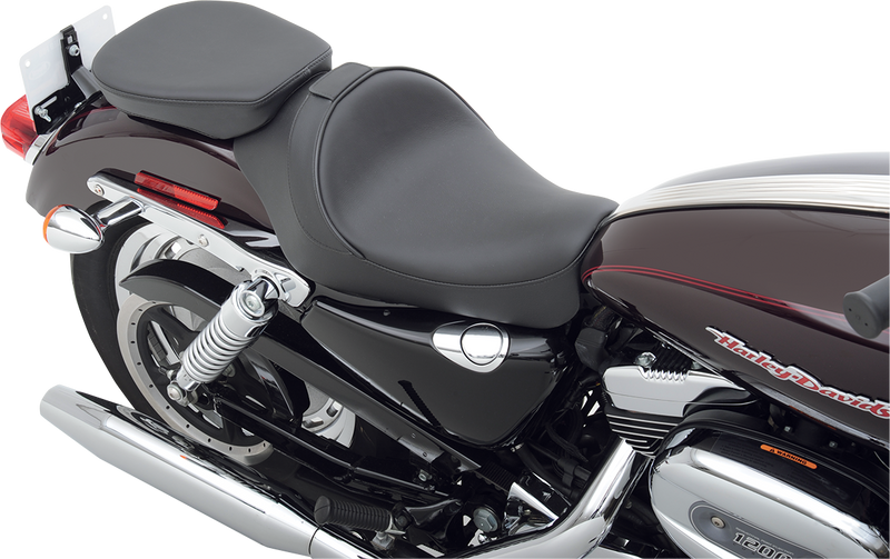 DRAG SPECIALTIES SEATS, DRAG SPECIALTIES SEATS Rear Solo Seat - Wide, Smooth Finish for XL Models 2004-2022 - Part Number 0804-0409