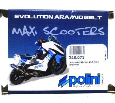 Polini 803-20-30 Performance Drive Belt KYMCO Agility & Like