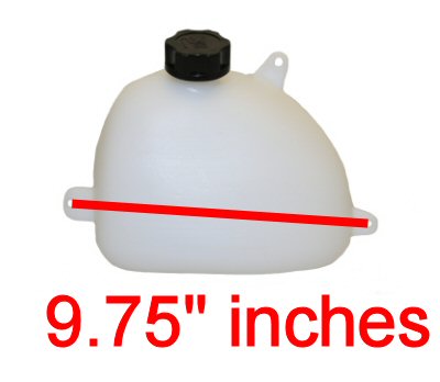 Universal Parts Scooter Gas Tank; 33-43cc Scooters
