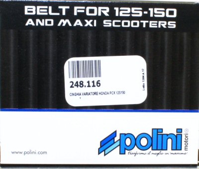 Polini 836x22x30 Performance Drive Belt Honda PCX 125/150