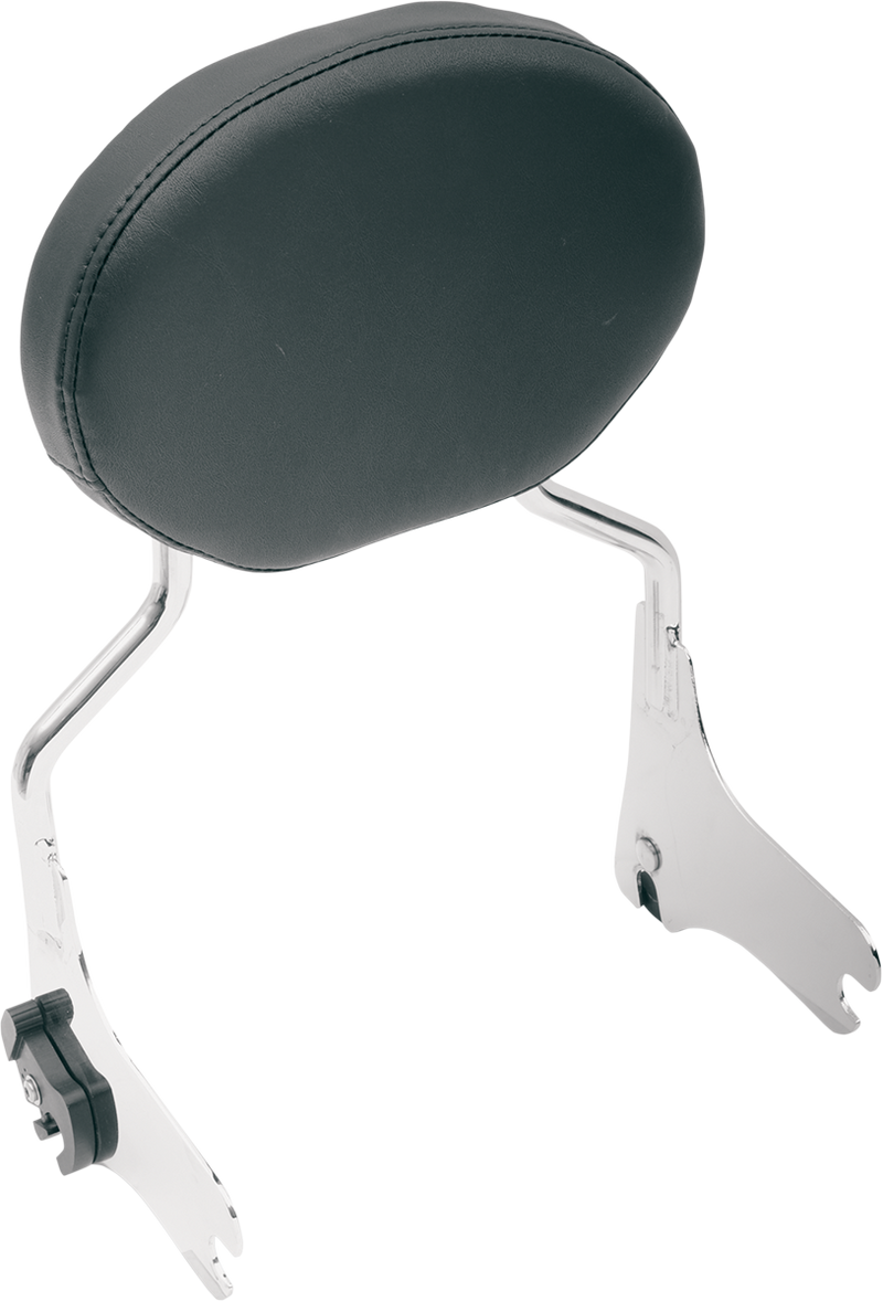 DRAG SPECIALTIES SEATS, DRAG SPECIALTIES SEATS Oval Sissy Bar Pad - Smooth for Harley FL '97-'22, Part Number 0822-0118