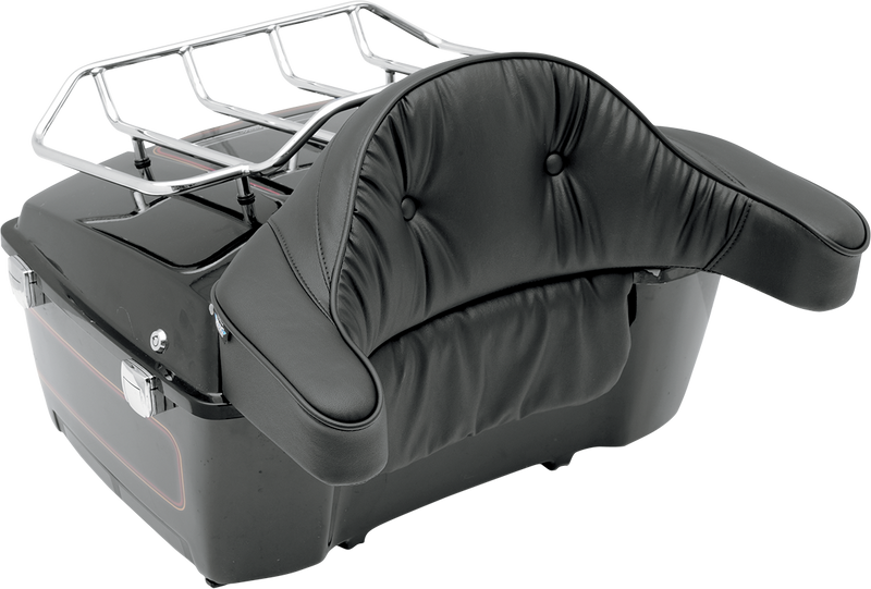 DRAG SPECIALTIES SEATS, Drag Specialties Seats Tour Box Pad - Pillow - Black (Part #0822-0140)