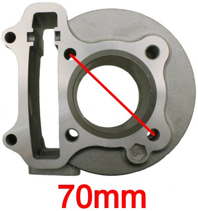 Universal Parts QMB139 Cylinder & Head Kit | 39/47/50mm