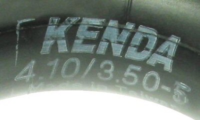 Kenda Brand 4.10/3.50-5 Innertube