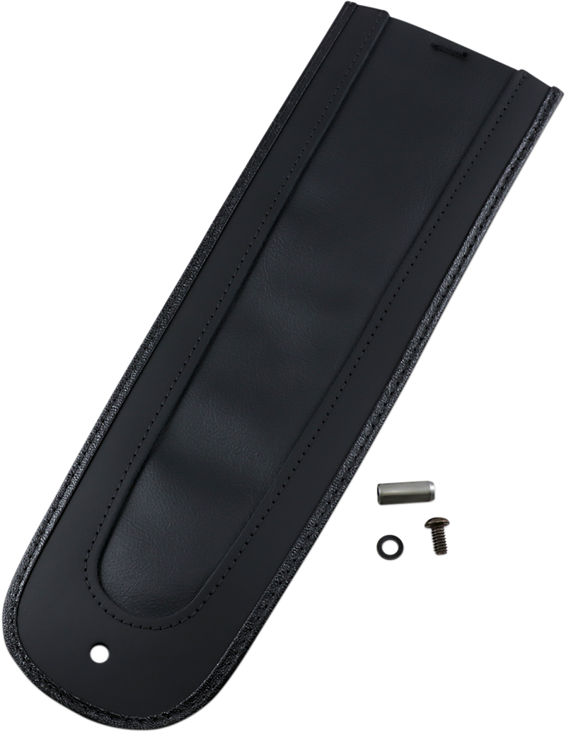 DRAG SPECIALTIES SEATS, Drag Specialties Seats Fender Skin with Leather Perimeter and Felt Liner - Part 1405-0153