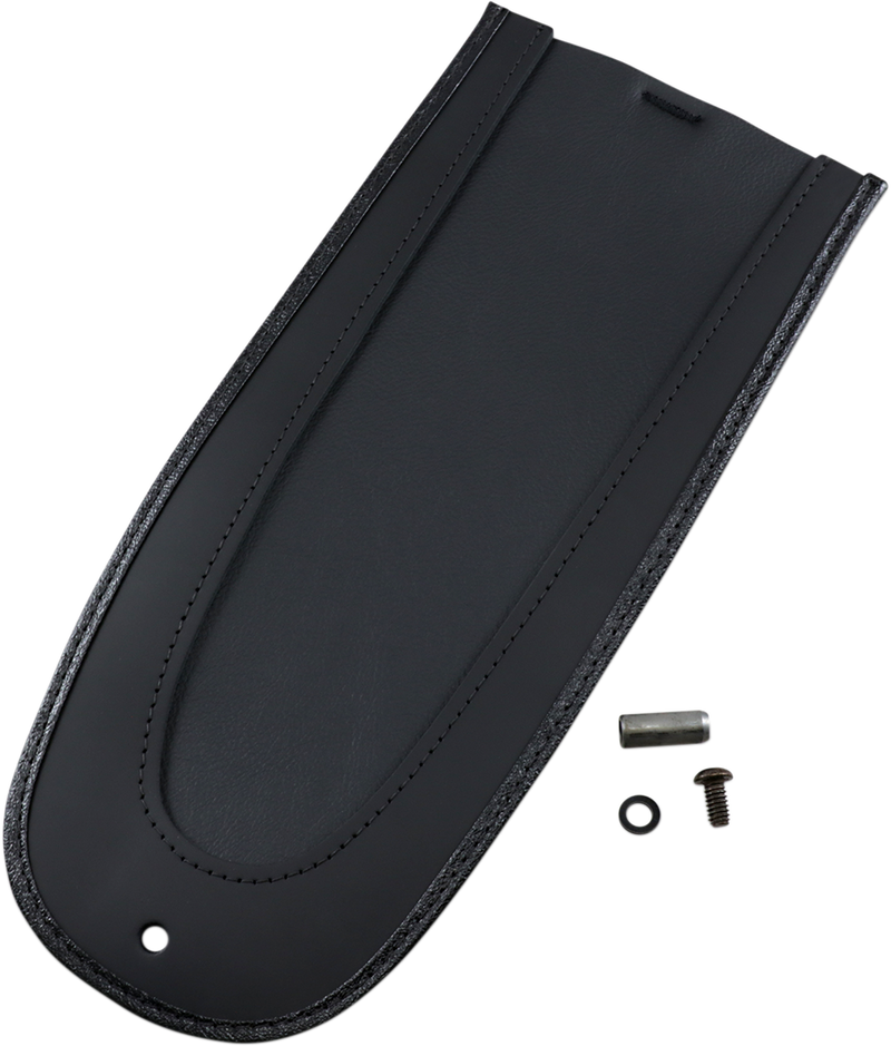 DRAG SPECIALTIES SEATS, Drag Specialties Seats Fender Skin with Leather Centers and Vinyl Finish - Part 1405-0184