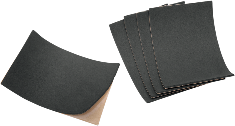 DRAG SPECIALTIES SEATS, DRAG SPECIALTIES SEATS 2113-0077 Battery Cushions, 5 x 8 Inches - Low-Density Neoprene Padding with Removable Adhesive Liner
