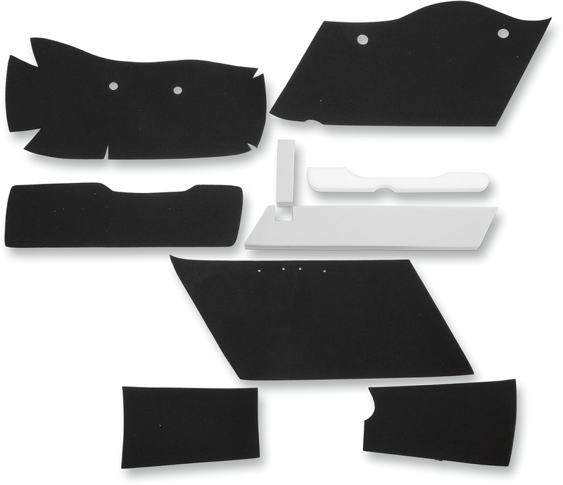 DRAG SPECIALTIES SEATS, DRAG SPECIALTIES SEATS Lining Kit for 4-inch Stretch Saddlebags – Part No. 3501-1339