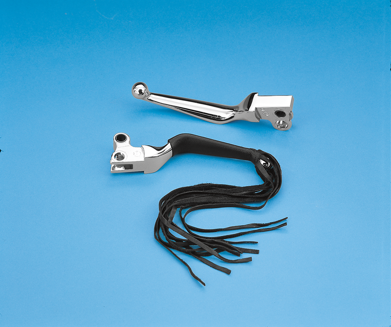 DRAG SPECIALTIES SEATS, DRAG SPECIALTIES SEATS Fringed Leather Lever Covers DS243063 for Cruiser Motorcycles