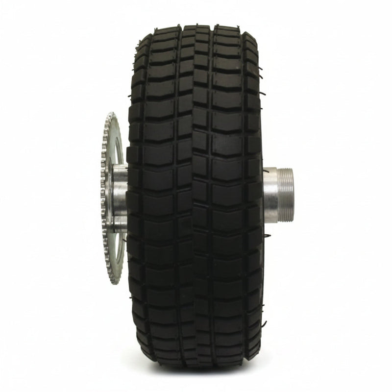 Gas Scooter 9x3.5-4 Rear Wheel Assembly | 33-43cc