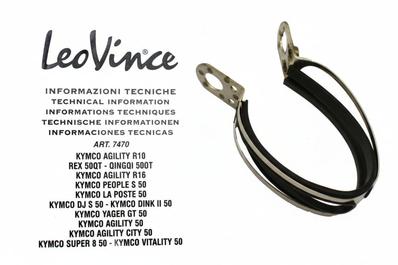 LeoVince HM Titan Racing Exhaust for QMB139 50cc