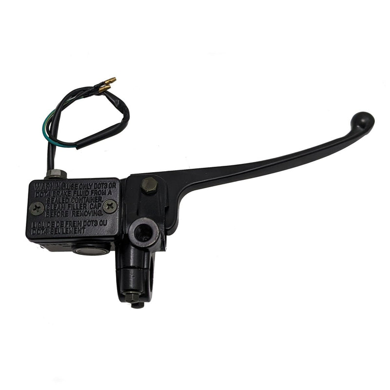 Blue Line Right Front Brake Master Cylinder & Lever