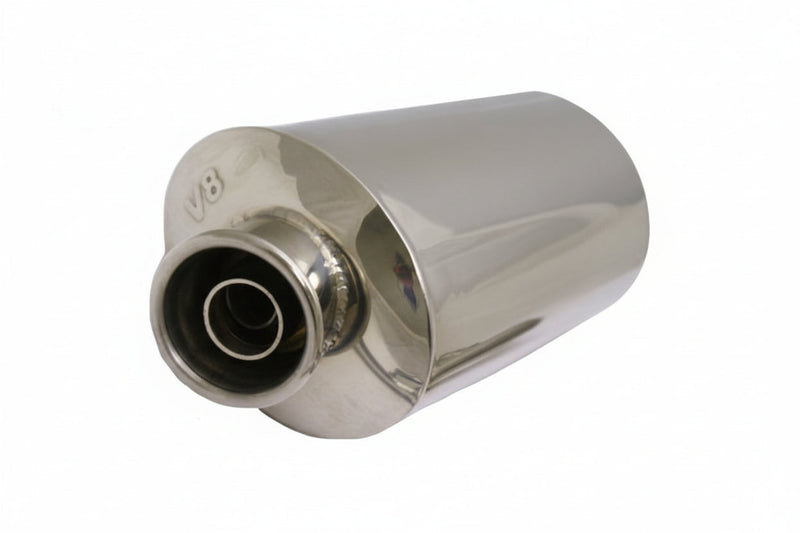 YMS V8 GY6 Performance Exhaust - Oval