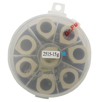 Dr. Pulley 25x15 Sliding Roller Weights Yamaha & Kymco 8pk